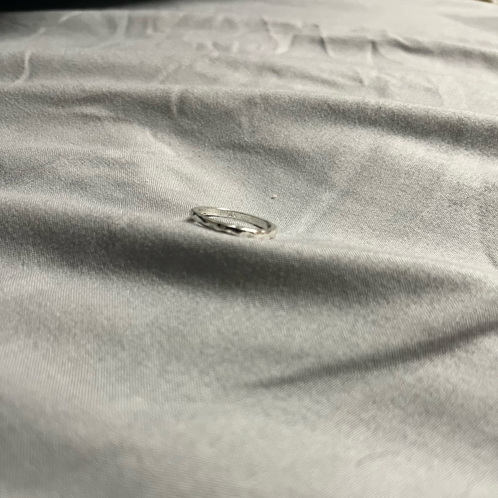 Wavy Silver Ring